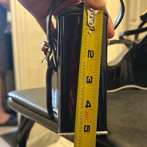 Michael Kors Glossy Black Platform Heels - Picture 7 of 7